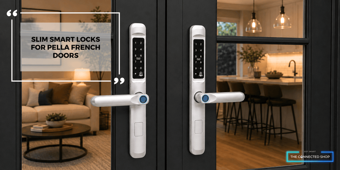 Keyless Elegance: Integrating Slim Smart Locks on Pella French Doors