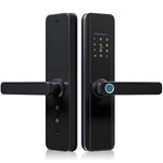 smart door lock max black