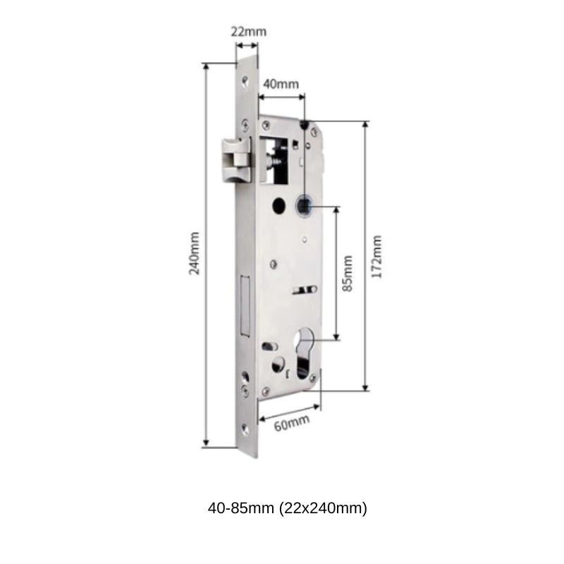 Mortises - 40-85mm (22x240mm) - -