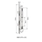 Mortises - 55-72mm (22x240mm) - -