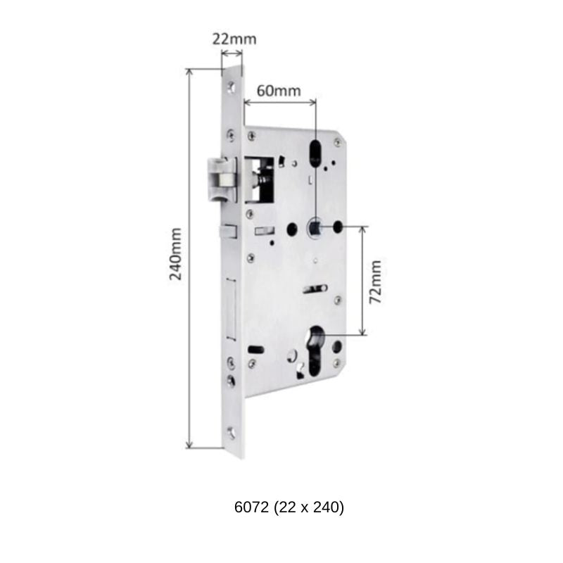 Mortises - 60-85mm (22x240mm) - -