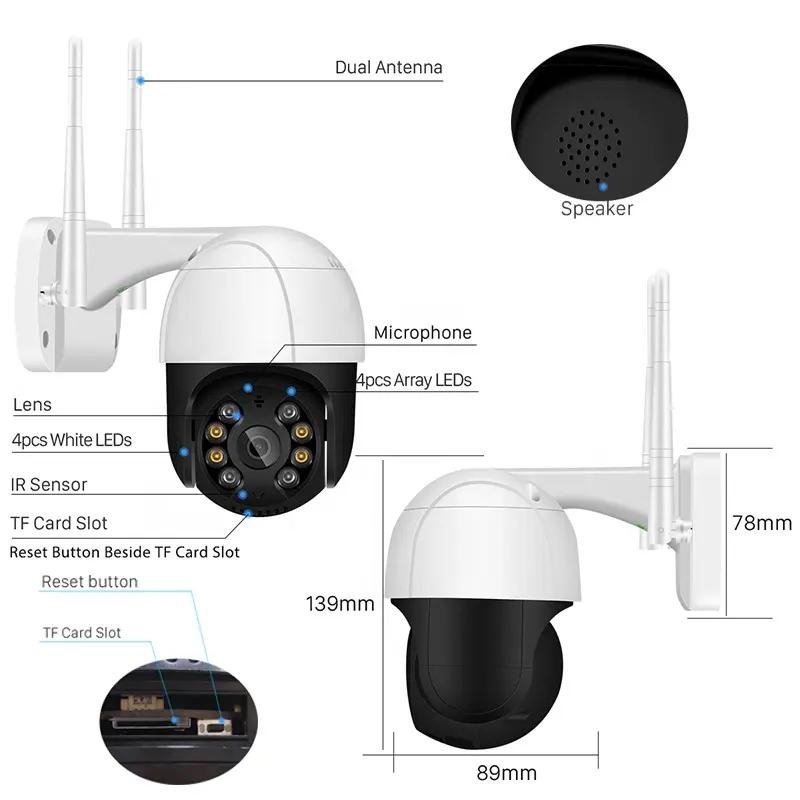 Outdoor Smart Camera Monitor - No Card - -