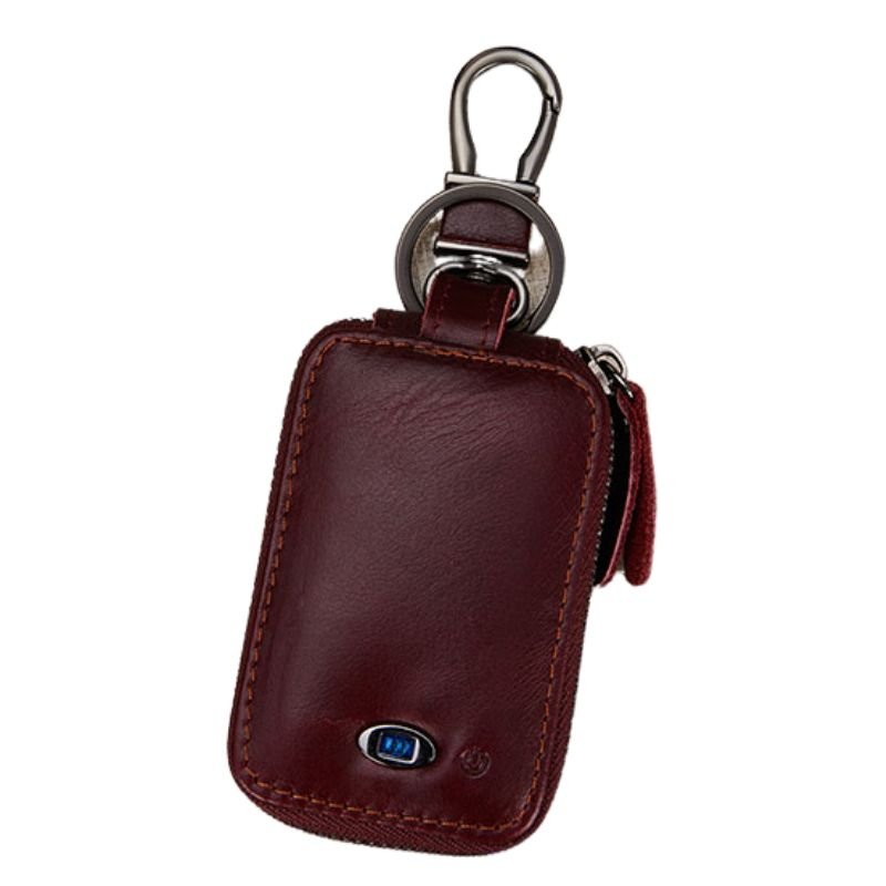 Smart Bluetooth Car Key Holder - Red - -