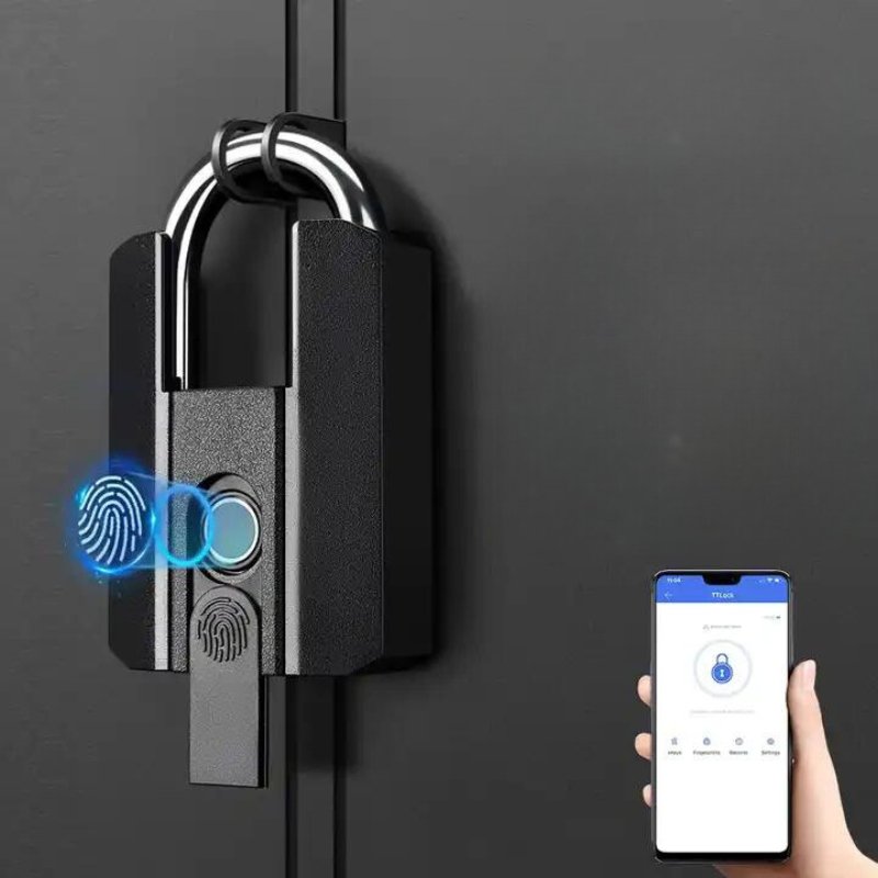 Smart Bluetooth Padlock - With Gateway - -