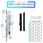 Smart Door Lock Next Gen Plus - Black - 35-85mm (22x270mm) Multipoint 