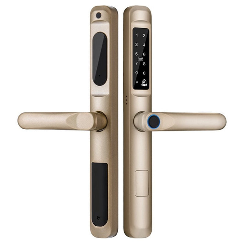 Smart Door Lock Slim - No mortise - Gold -