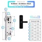 Smart Door Lock XL - 45-85mm (22x240mm) - Black -